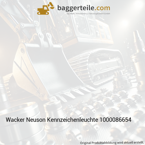 Wacker Neuson Kennzeichenleuchte 1000086654