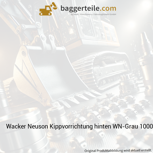 Wacker Neuson Kippvorrichtung hinten WN-Grau 1000450639