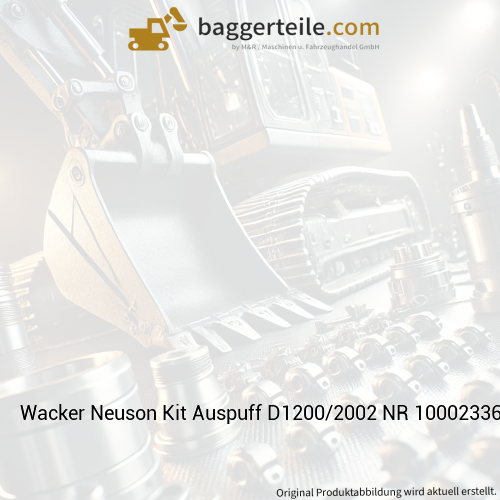 Wacker Neuson Kit Auspuff D1200/2002 NR 1000233697