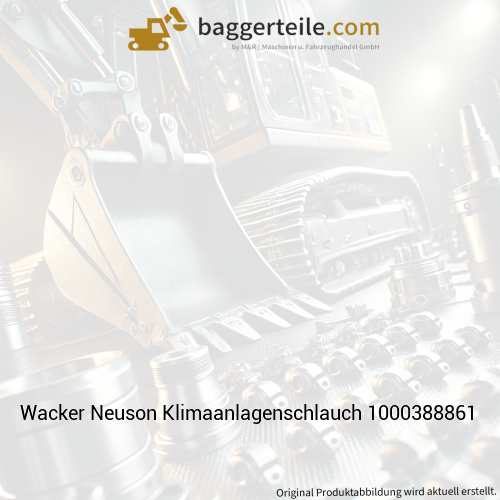 Wacker Neuson Klimaanlagenschlauch 1000388861