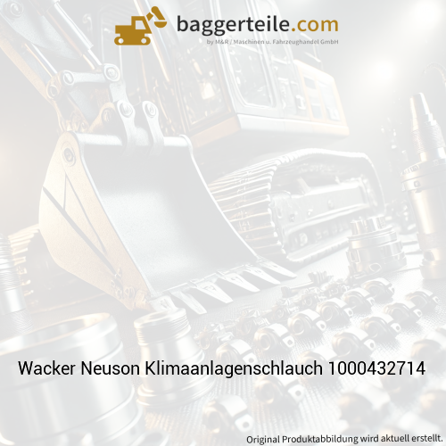 Wacker Neuson Klimaanlagenschlauch 1000432714