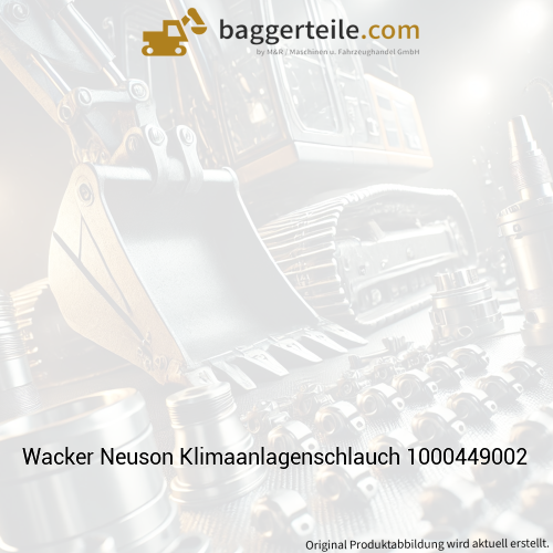 Wacker Neuson Klimaanlagenschlauch 1000449002