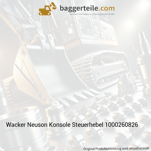 Wacker Neuson Konsole Steuerhebel 1000260826