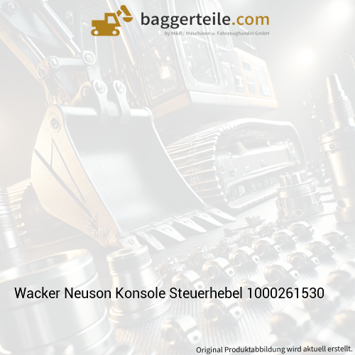 Wacker Neuson Konsole Steuerhebel 1000261530