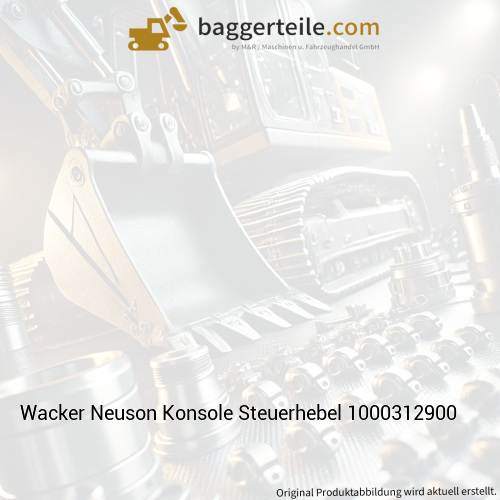 Wacker Neuson Konsole Steuerhebel 1000312900