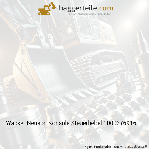 Wacker Neuson Konsole Steuerhebel 1000376916