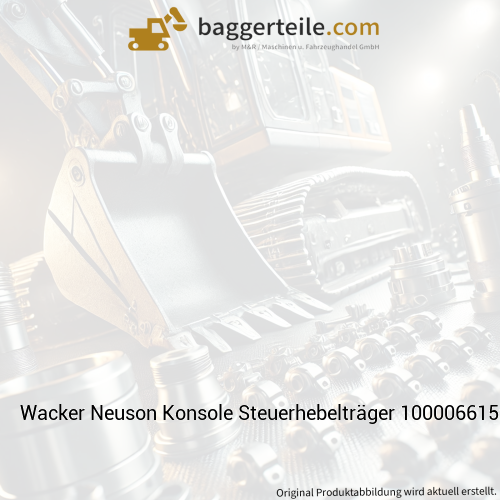 Wacker Neuson Konsole Steuerhebelträger 1000066159