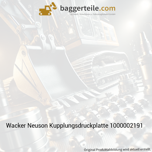 Wacker Neuson Kupplungsdruckplatte 1000002191