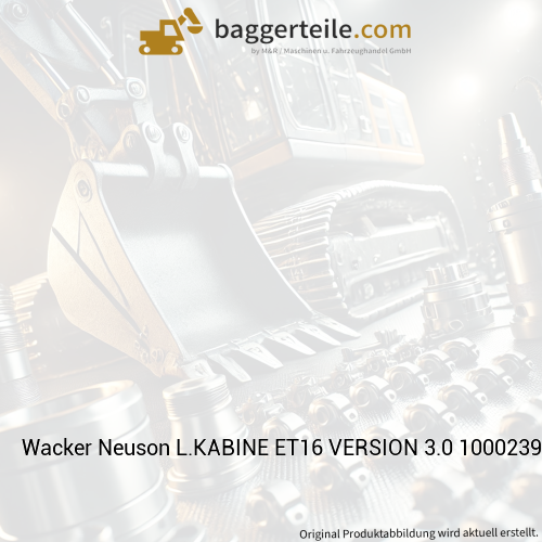 Wacker Neuson L.KABINE ET16 VERSION 3.0 1000239388