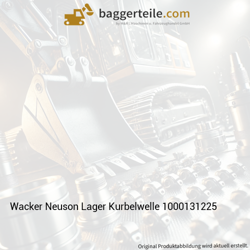Wacker Neuson Lager Kurbelwelle 1000131225
