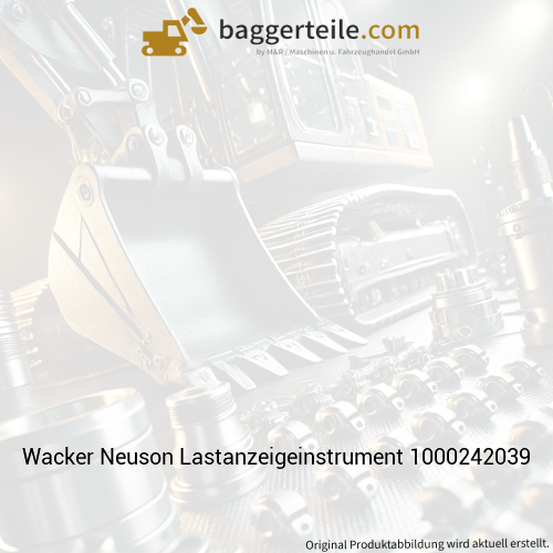 Wacker Neuson Lastanzeigeinstrument 1000242039