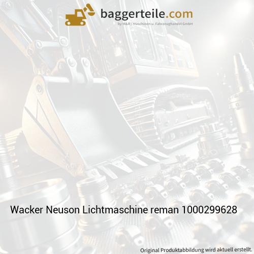 Wacker Neuson Lichtmaschine reman 1000299628