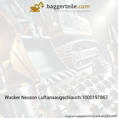 Wacker Neuson Luftansaugschlauch 1000197867