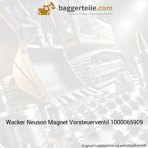 Wacker Neuson Magnet Vorsteuerventil 1000065909