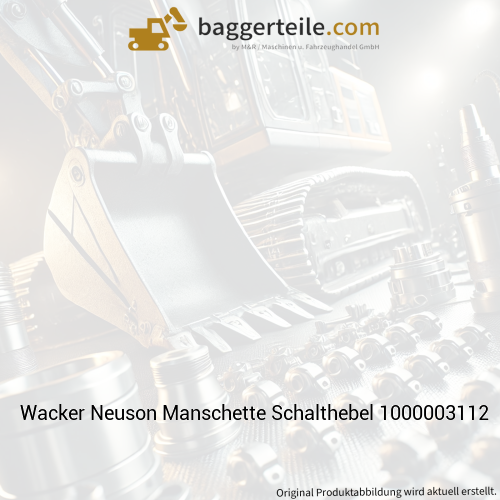 Wacker Neuson Manschette Schalthebel 1000003112