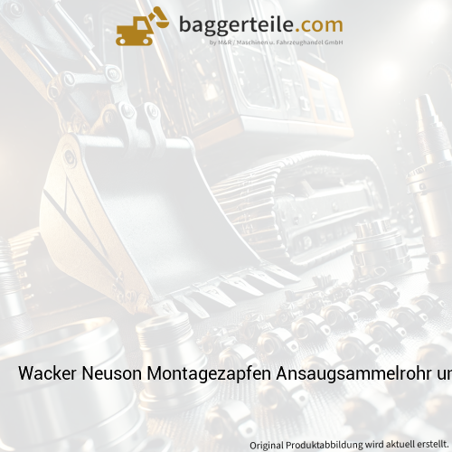 Wacker Neuson Montagezapfen Ansaugsammelrohr und Ölw. 1000429671