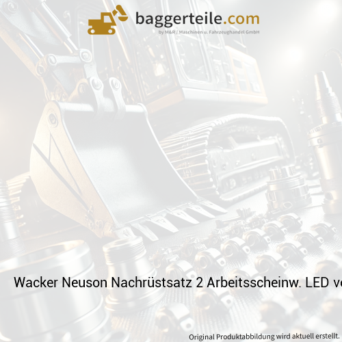 Wacker Neuson Nachrüstsatz 2 Arbeitsscheinw. LED vorn 1000397721