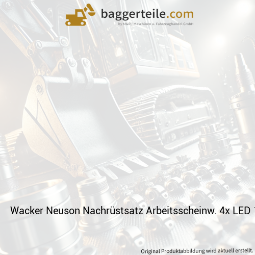 Wacker Neuson Nachrüstsatz Arbeitsscheinw. 4x LED 1000378726