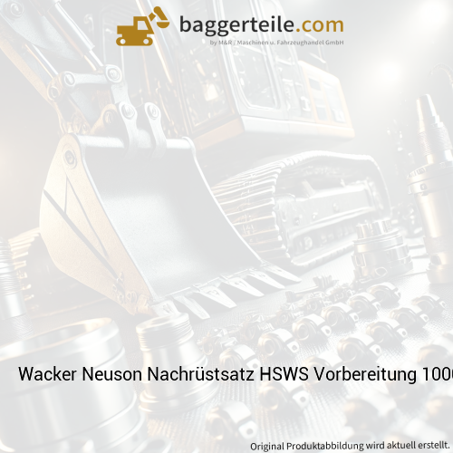 Wacker Neuson Nachrüstsatz HSWS Vorbereitung 1000235630