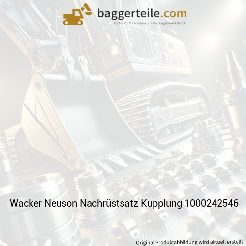 Wacker Neuson Nachrüstsatz Kupplung 1000242546