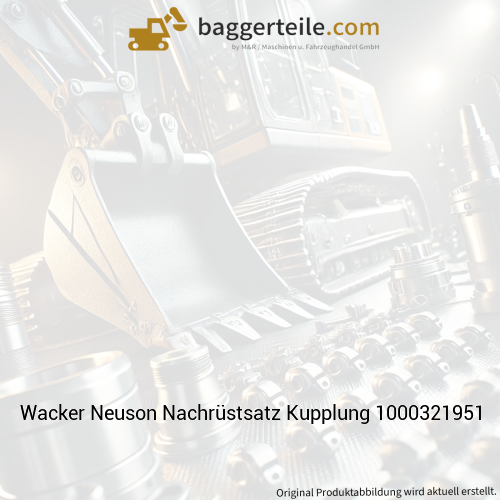 Wacker Neuson Nachrüstsatz Kupplung 1000321951