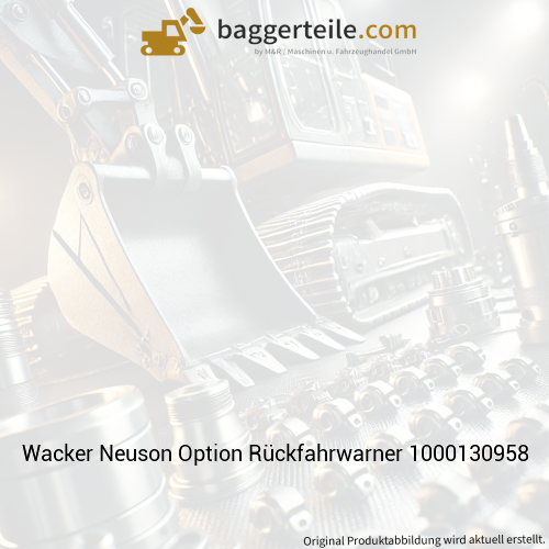 Wacker Neuson Option Rückfahrwarner 1000130958