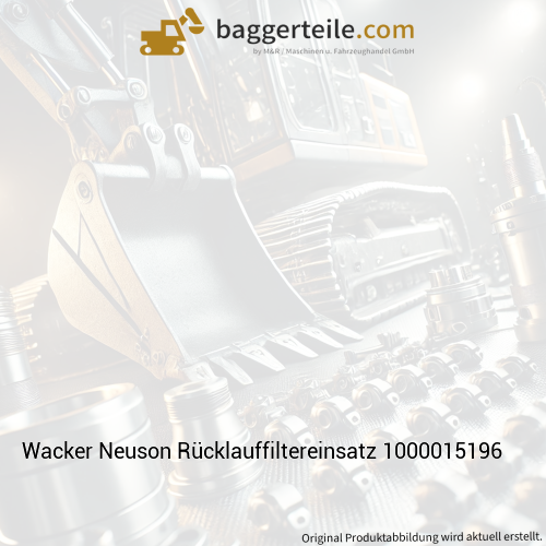 Wacker Neuson Rücklauffiltereinsatz 1000015196