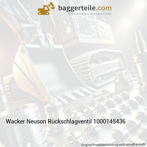Wacker Neuson Rückschlagventil 1000145436