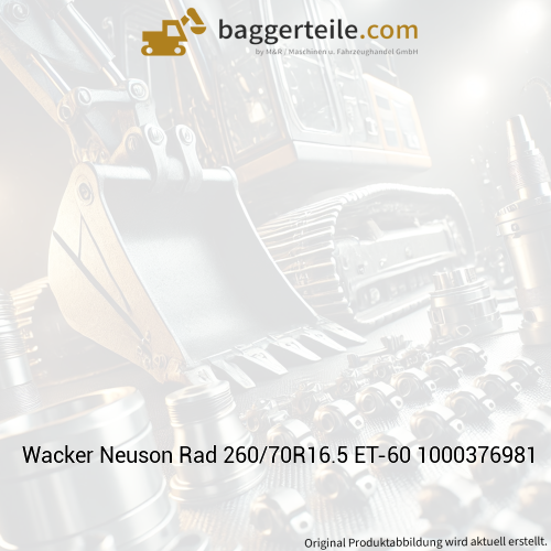 Wacker Neuson Rad 260/70R16.5 ET-60 1000376981