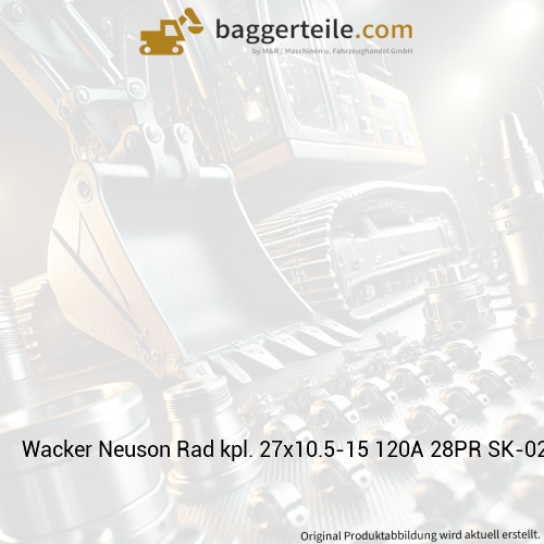 Wacker Neuson Rad kpl. 27x10.5-15 120A 28PR SK-02 1000264788