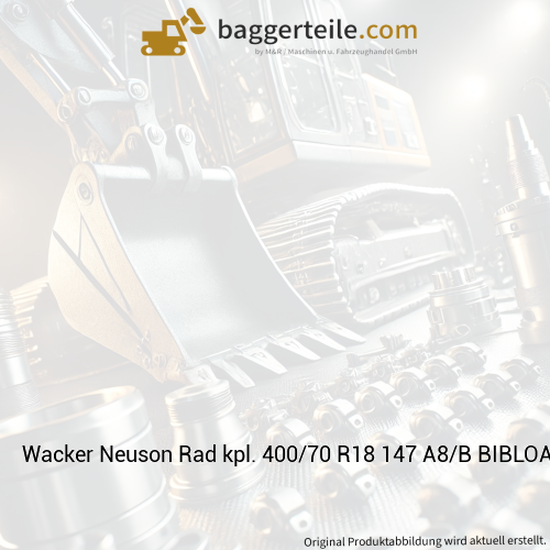 Wacker Neuson Rad kpl. 400/70 R18 147 A8/B BIBLOAD 1000333977