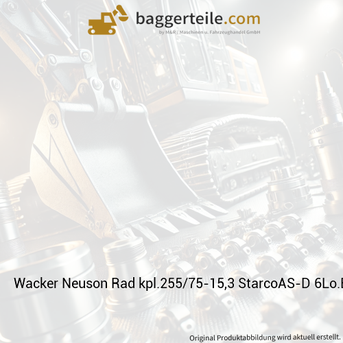 Wacker Neuson Rad kpl.255/75-15,3 StarcoAS-D 6Lo.ET-40 1000440762