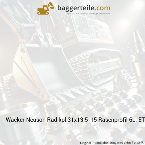 Wacker Neuson Rad kpl.31x13.5-15 Rasenprofil 6L. ET 0 1000264632