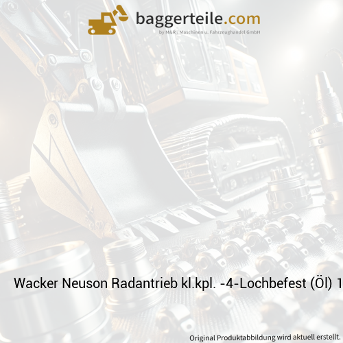 Wacker Neuson Radantrieb kl.kpl. -4-Lochbefest (Öl) 1000210521