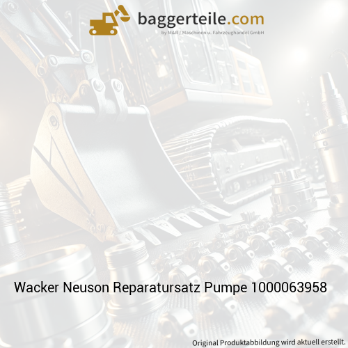 Wacker Neuson Reparatursatz Pumpe 1000063958
