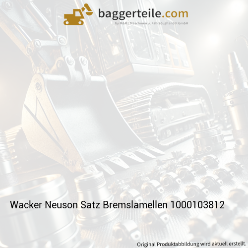 Wacker Neuson Satz Bremslamellen 1000103812