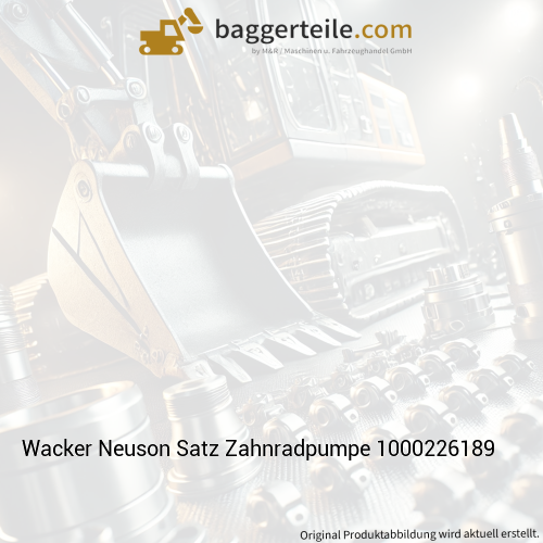 Wacker Neuson Satz Zahnradpumpe 1000226189