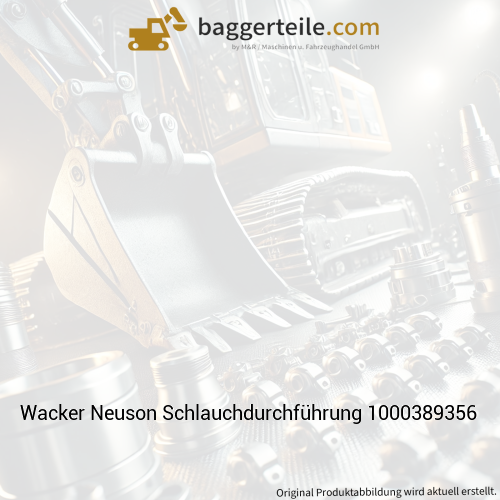 Wacker Neuson Schlauchdurchführung 1000389356