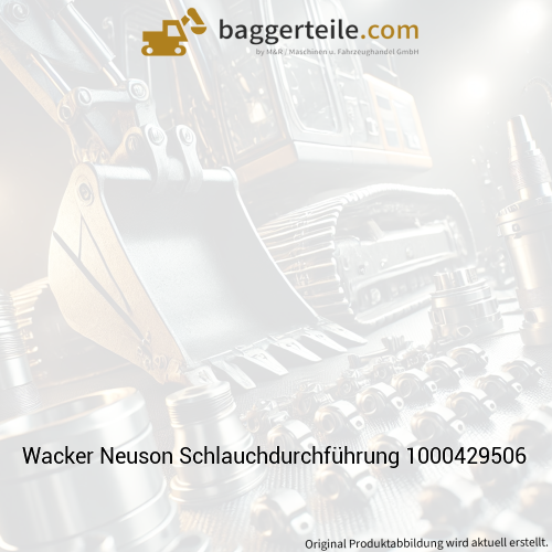 Wacker Neuson Schlauchdurchführung 1000429506