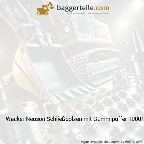 Wacker Neuson Schließbolzen mit Gummipuffer 1000164996
