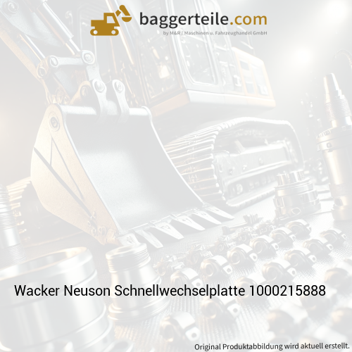 Wacker Neuson Schnellwechselplatte 1000215888