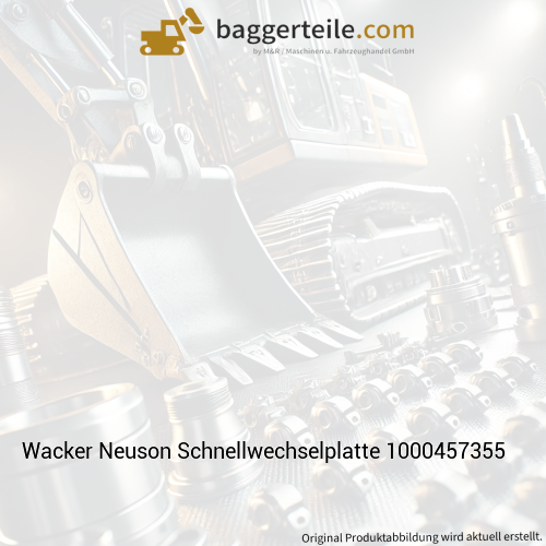 Wacker Neuson Schnellwechselplatte 1000457355
