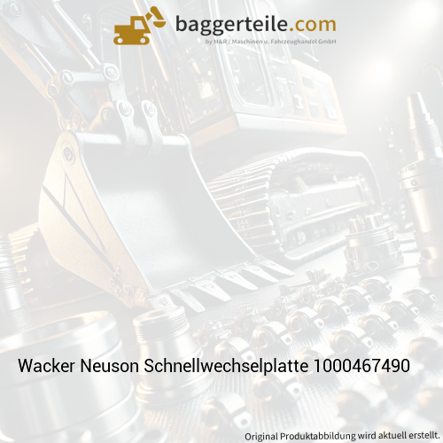 Wacker Neuson Schnellwechselplatte 1000467490