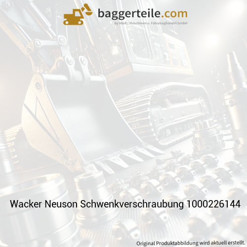 Wacker Neuson Schwenkverschraubung 1000226144