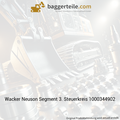 Wacker Neuson Segment 3. Steuerkreis 1000344902