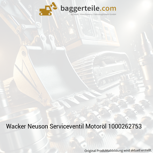 Wacker Neuson Serviceventil Motoröl 1000262753