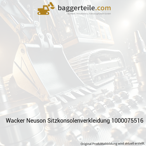 Wacker Neuson Sitzkonsolenverkleidung 1000075516