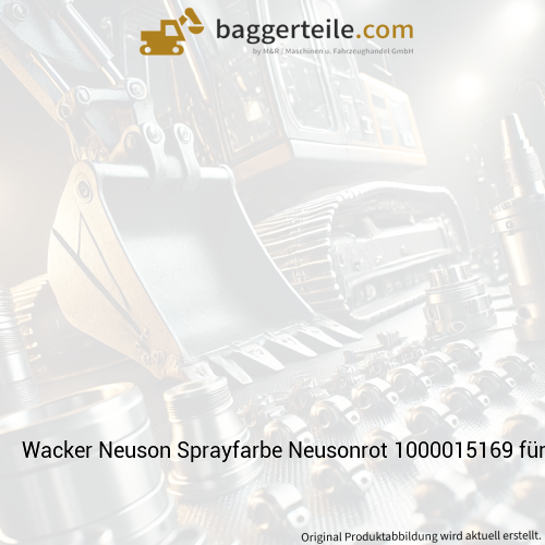 Wacker Neuson Sprayfarbe Neusonrot 1000015169 für Bagger Dumper