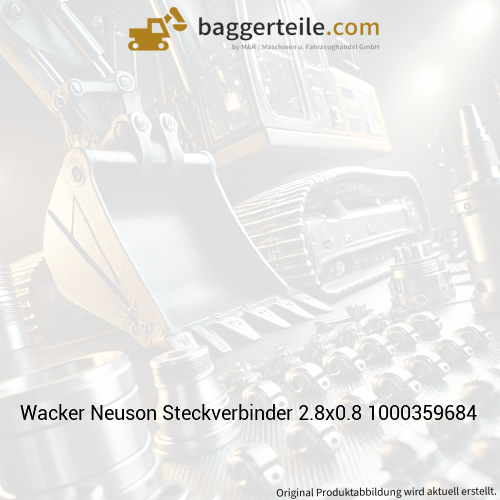 Wacker Neuson Steckverbinder 2.8x0.8 1000359684