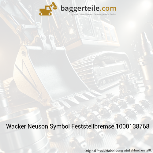 Wacker Neuson Symbol Feststellbremse 1000138768